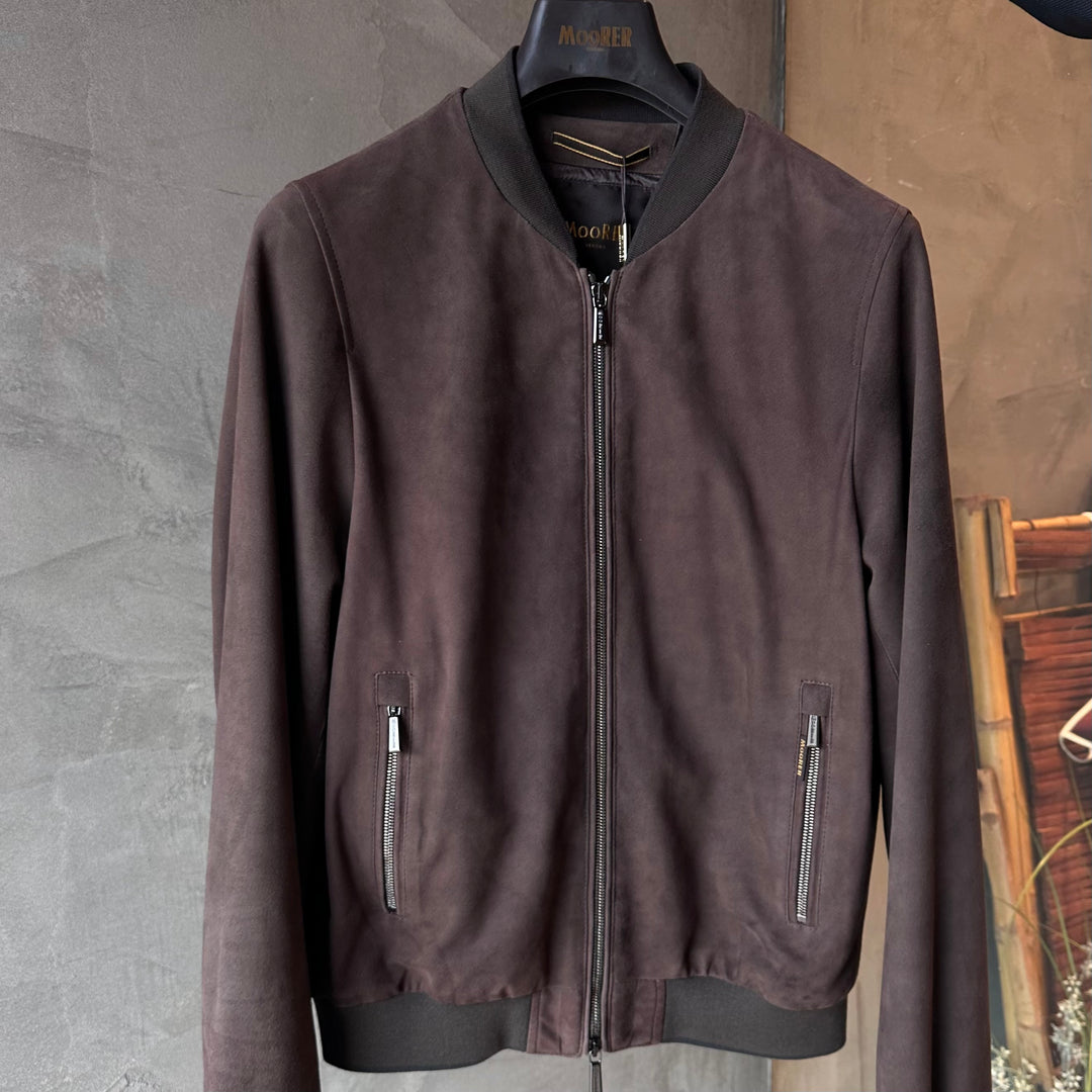 MOORER SUEDE BOMBER