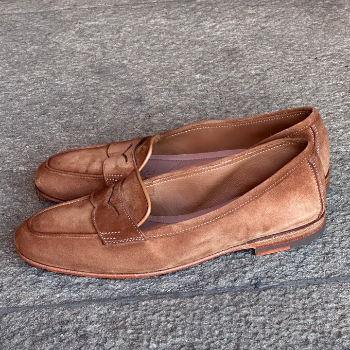 SANTONI FLADE LOAFERS