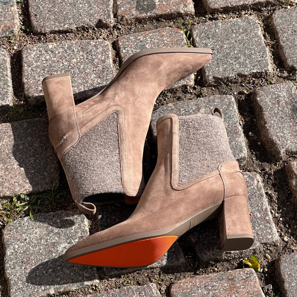 SANTONI MID-HEEL STØVLE