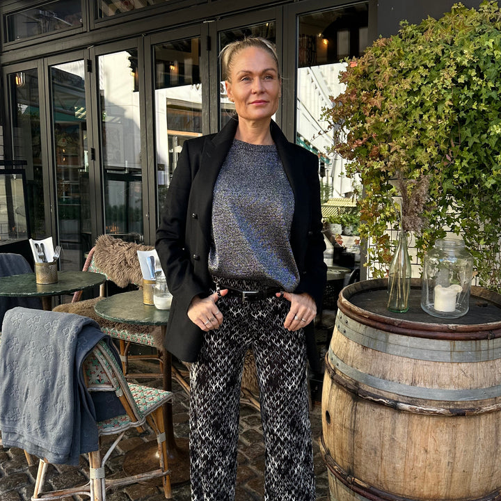 MISSONI BOXY LAMÉ T-SHIRT