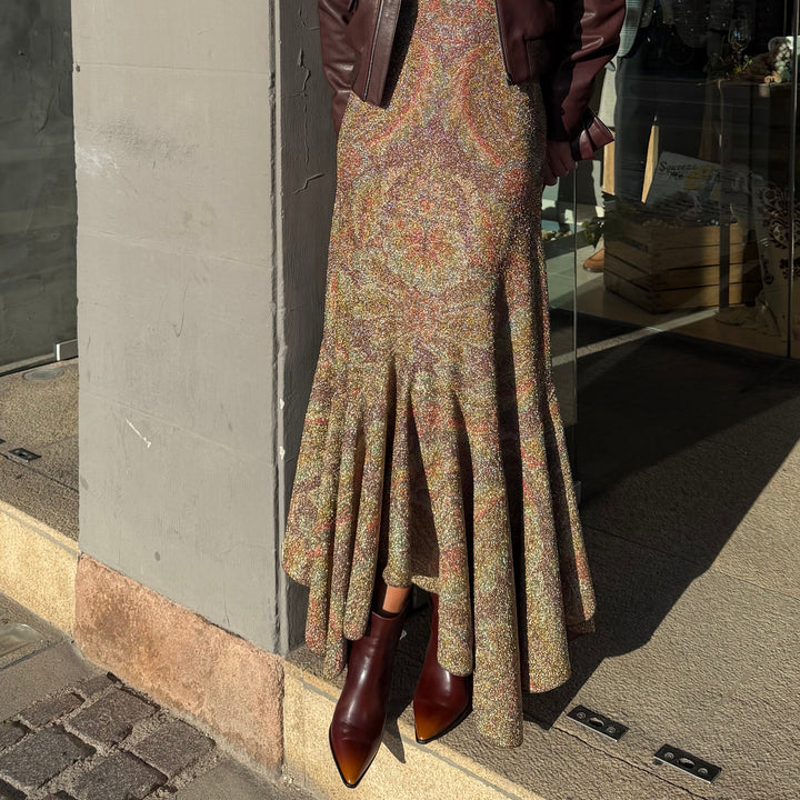 ETRO STRETCH GLIMMERKJOLE