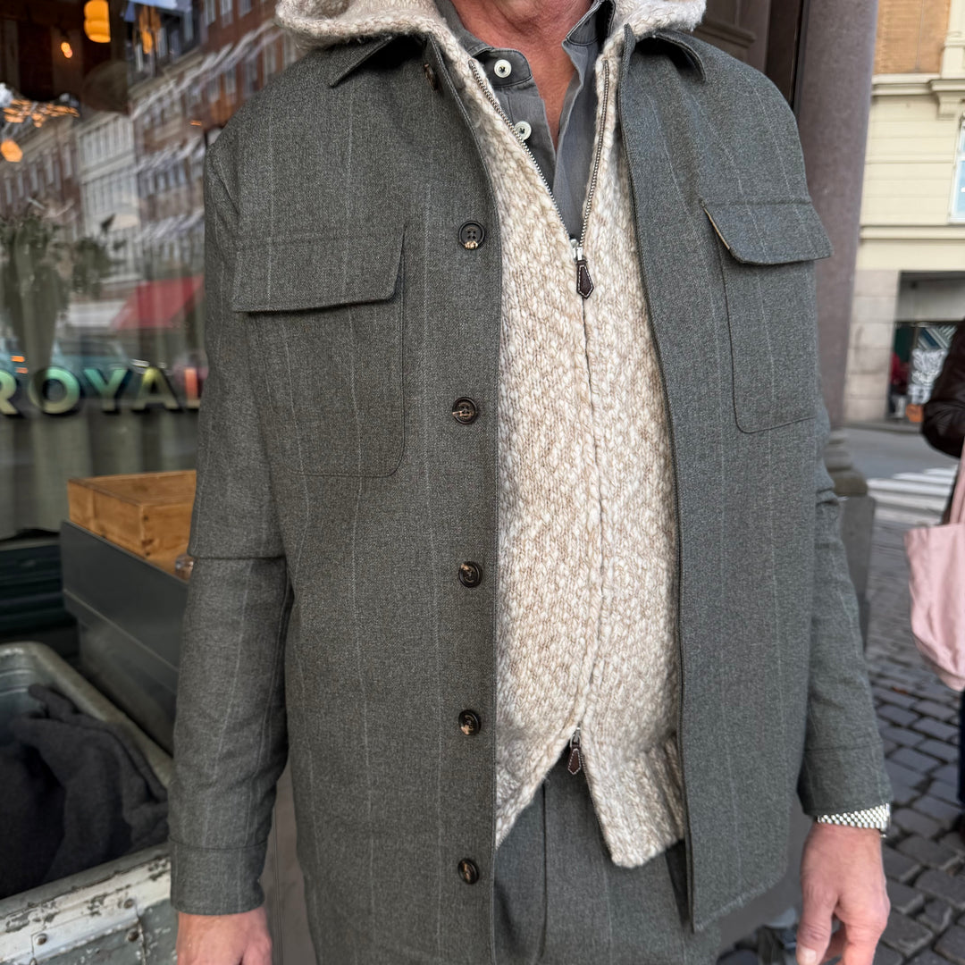 ELEVENTY OVERSHIRT