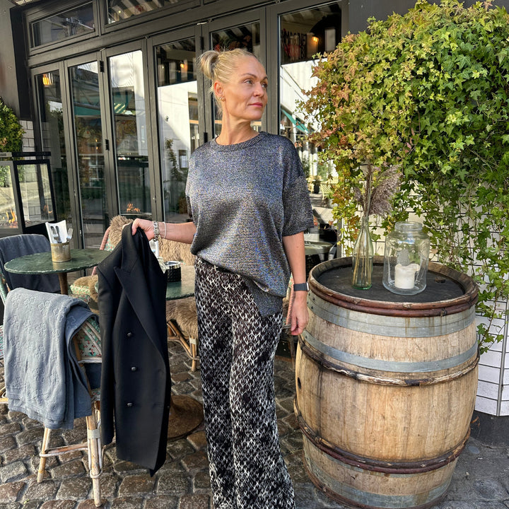 MISSONI BOXY LAMÉ T-SHIRT