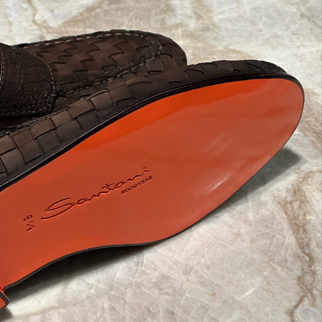 SANTONI PENNY LOAFERS