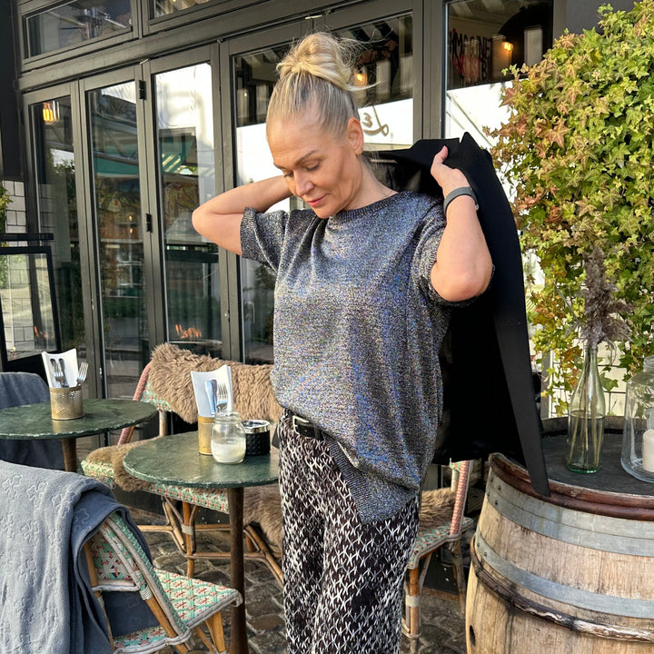 MISSONI BOXY LAMÉ T-SHIRT