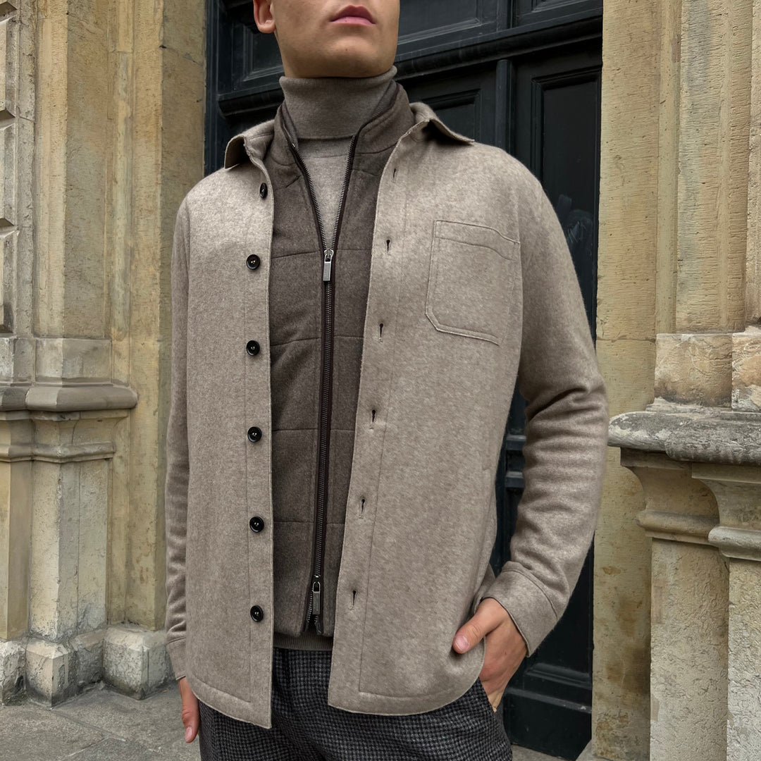 MAURIZIO BALDASSARI UFORET OVERSHIRT