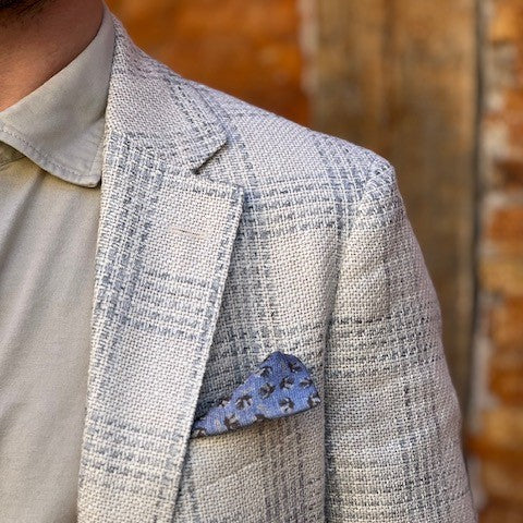 BLÅ TERNET LARDINI BLAZER