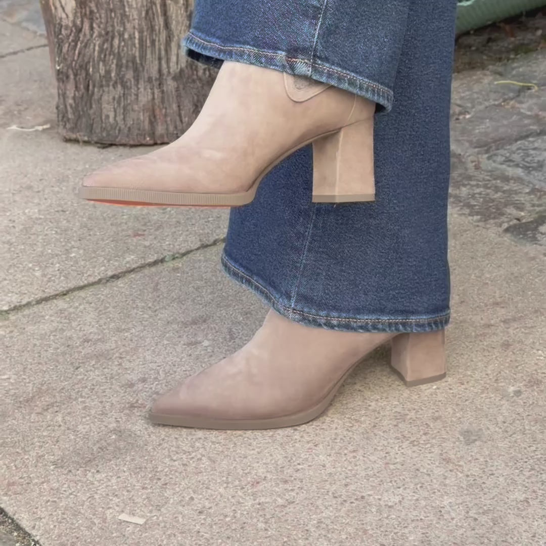 SANTONI MID-HEEL STØVLE