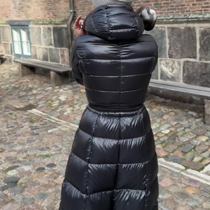 HERNO TALJERET DUNJAKKE