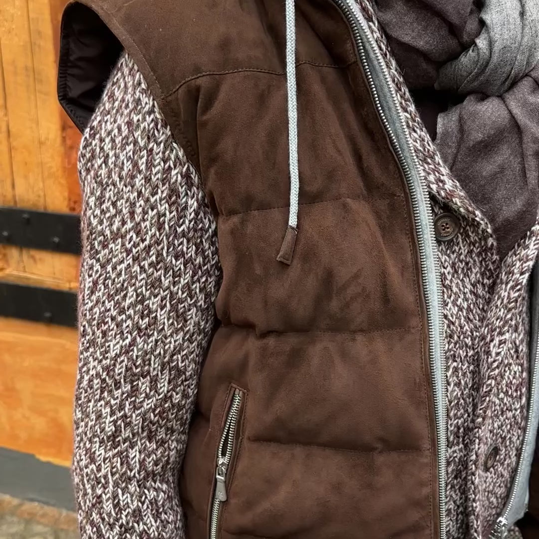 ELEVENTY VEST M. HÆTTE