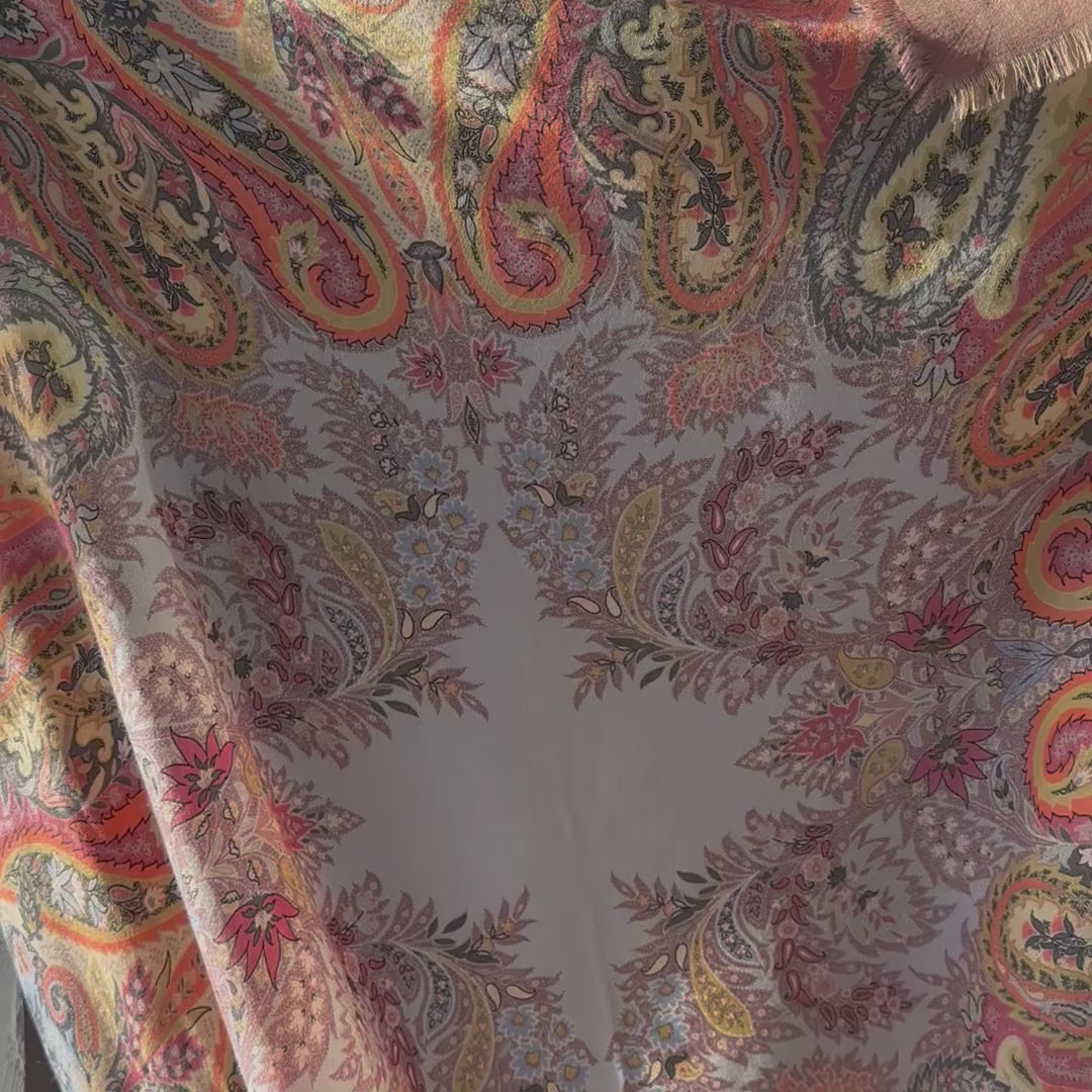 ETRO CASHMEREBLEND TØRKLÆDE