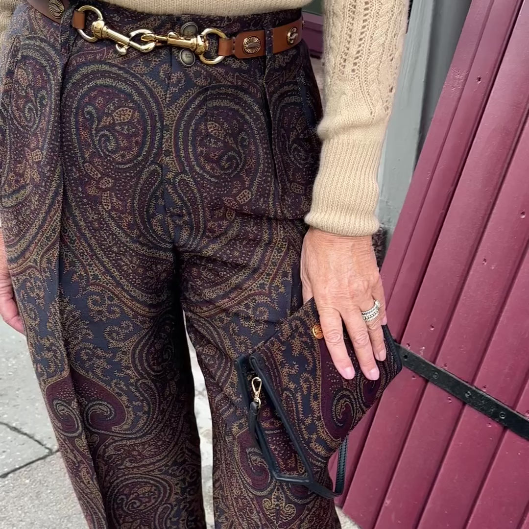 ETRO MØNSTRET BUKSER